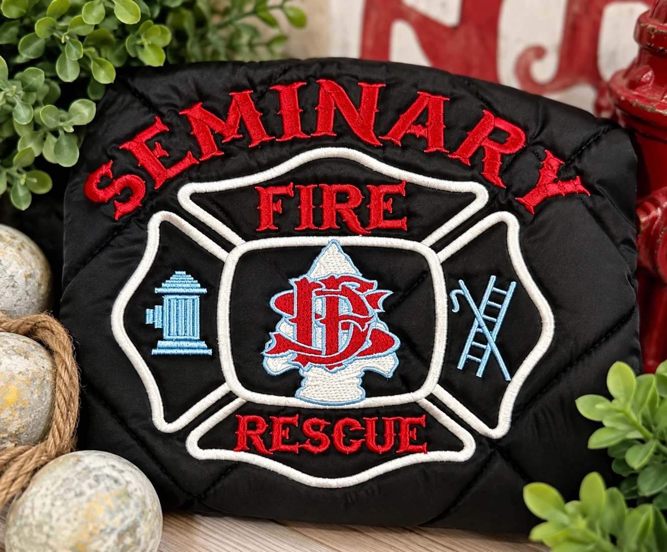 Custom organization embroidery